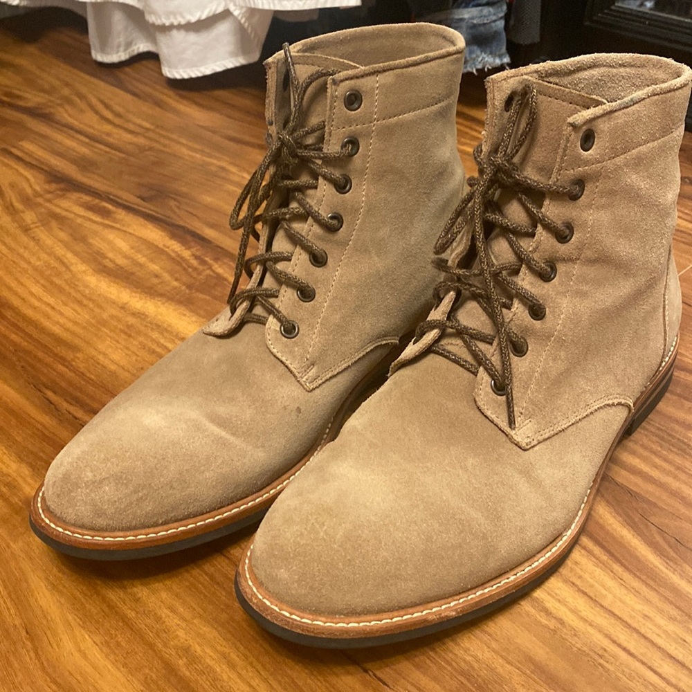 Nisolo men’s boots ! warn once! waterproof